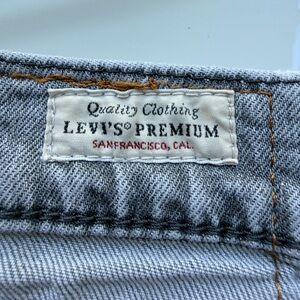 Levi's 511 Light Wash Denim Jeans - Grey